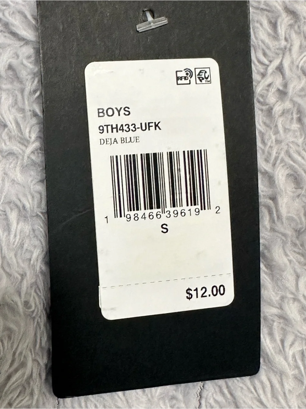 Converse Boys Shirt Short Sleeve Blue - Size Small (S) 7-9 Years
